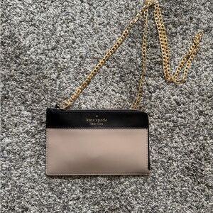 Kate Spade Black and Cream Crossbody Bag